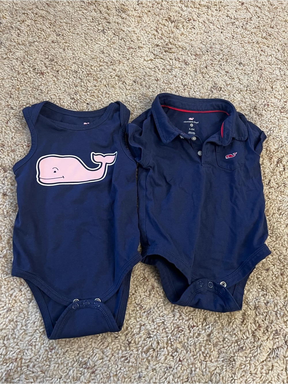 Vineyard Vines Baby Clothes Bundle Polo Bodysuit for Target 3-6 months
